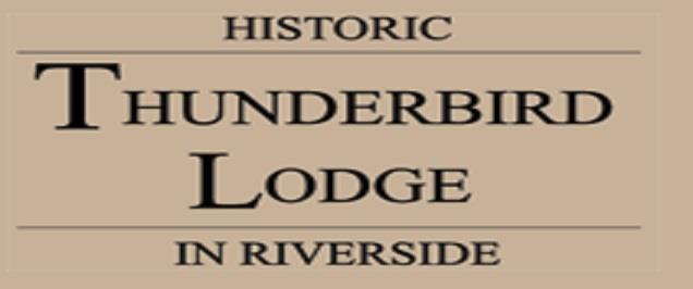 Thunderbird Lodge Riverside Logo zdjęcie
